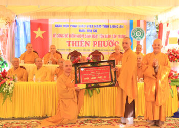 Long An: Đức Huệ công bố điểm sinh hoạt Tôn giáo Thiên Phước