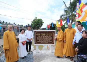 Ban Trị sự Giáo hội Phật giáo Việt Nam tỉnh chúc Tết huyện Châu Thành