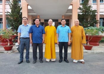 BTS GHPGVN tỉnh Long An về thăm các đơn vị huyện, thị xã, thành phố