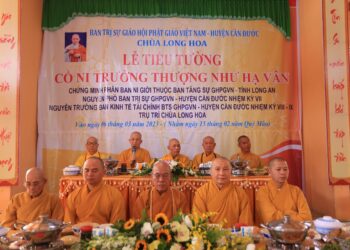 Cần Đước: Lễ tưởng niệm Tiểu tường cố Ni trưởng Thích nữ Như Vân, nguyên trụ trì chùa Long Hoa