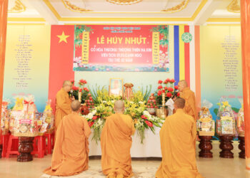 Huyện Châu Thành: Chùa Châu Long  Trang nghiêm lễ Húy nhật Hòa thượng Thích Thiện Kim