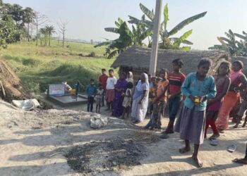 Ban Phật giáo Quốc tế GHPGVN tỉnh Long An trao tặng 26 giếng nước tại Ấn Độ