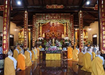 Đức Hòa: Chùa Linh Nguyên, chùa Long Thành trang nghiêm Lễ Tắm Phật năm 2023