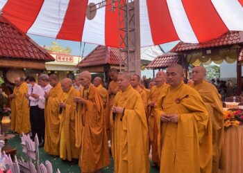 Cần Đước: Ban Trị sự GHPGVN huyện trang nghiêm tổ chức Đại lễ Phật đản PL.2567 – DL.2023