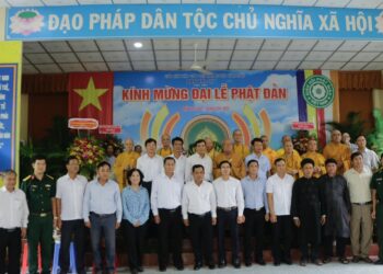 Vĩnh Hưng: Ban Trị sự GHPGVN huyện trang nghiêm tổ chức Đại lễ Phật đản PL.2567 – DL.2023