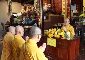 Đức Hòa: Trường hạ chùa Linh Nguyên tác pháp an cư