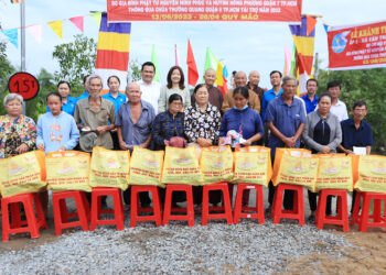 Thủ Thừa: Lễ Khánh thành Cầu Trường Lộc 15, ấp 5, xã Tân Thành