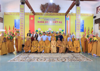 Phật giáo Long An tổng khai giảng khóa An cư Kiết hạ PL. 2567 – DL. 2023.