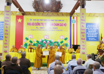 Long An: Bế Mạc Khóa Bồi Dưỡng Trụ Trì Và Hành Chính Giáo Hội Năm 2023