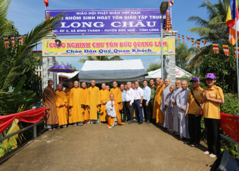 Lễ công bố quyết định thành lập điểm nhóm sinh hoạt tôn giáo tập trung Long Châu