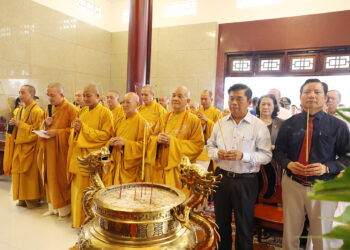 Long An Phật giáo tỉnh tổ chức Lễ tưởng niệm các anh hùng liệt sĩ 