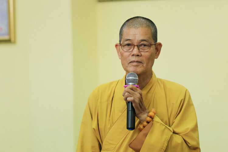 Long An: Ban Trị sự Tổ chức phiên họp lệ hằng tháng tổng kết và triển khai Phật sự mới