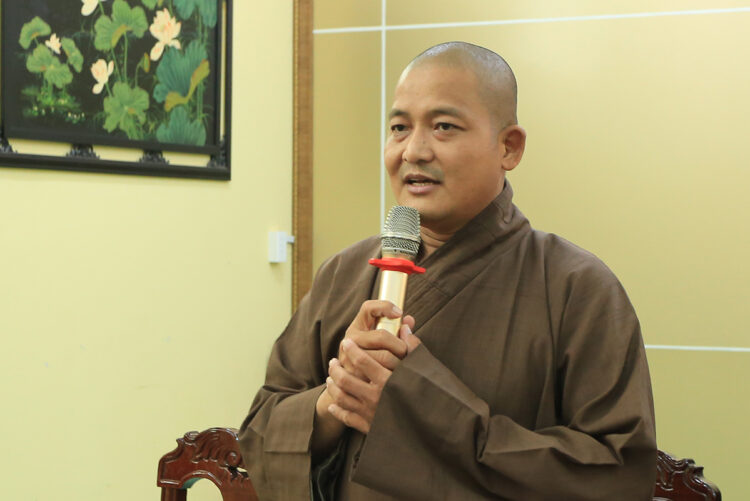 Long An: Ban Trị sự Tổ chức phiên họp lệ hằng tháng tổng kết và triển khai Phật sự mới
