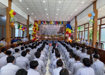 Tân Trụ: Lễ Khai mạc Khoá tu mùa hè lần thứ 3, chủ đề: “Mùa hè hướng Phật” tại Tịnh thất Pháp Lưu