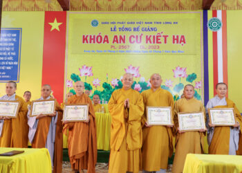 Lễ Tổng Bế Giảng Khóa An Cư Kiết Hạ PL. 2567 – DL. 2023