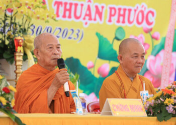 Cần Đước: Chùa Thuận Phước – Ni giới Hệ phái Khất sĩ Khai mạc khóa tu Giới – Định – Tuệ lần thứ 37.
