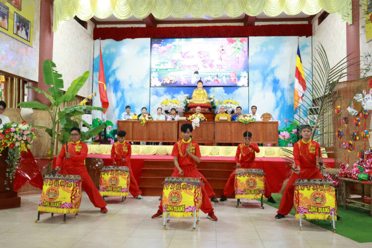 Long An: Chùa Thiên Châu tổ chức Đêm hội trăng rằm 2023