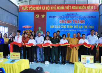 Thủ Thừa: Khánh thành công trình thể thao Chùa Long Thạnh