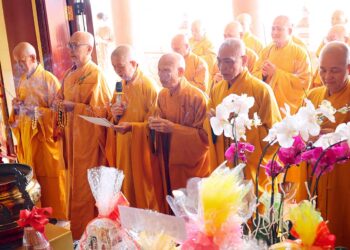 Tân An: Lễ Húy Kỵ Hòa thượng Thích Pháp Lâm – Đệ nhị trụ trì chùa Thiên Châu