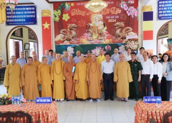 Bến Lức: Phật giáo huyện Tổng kết Phật sự năm 2023