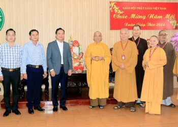 Lãnh đạo chính quyền tỉnh Long An thăm, chúc Tết Trung ương Giáo hội