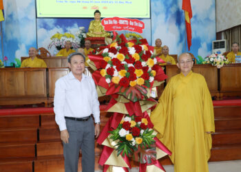 Phật giáo tỉnh Long An tổ chức Hội nghị Tổng kết Phật sự năm 2023, triển khai hoạt động Phật sự năm 2024