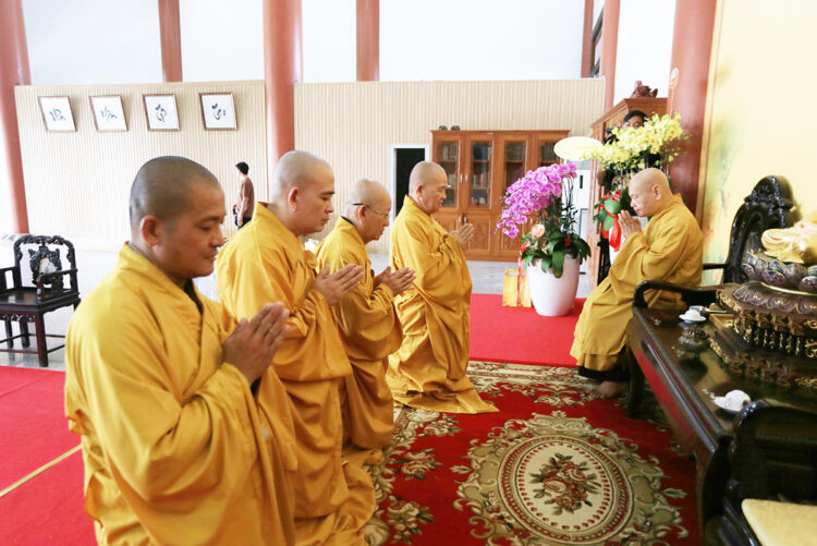 Phật giáo tỉnh Long An chúc khánh tuế Đức Trưởng lão Hòa thượng Thích Thiện Nhơn – Phó Pháp chủ Hội đồng Chứng minh, Chủ tịch Hội đồng Trị sự