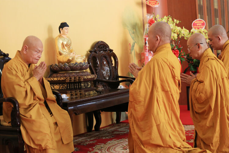 Phật giáo tỉnh Long An chúc khánh tuế Đức Trưởng lão Hòa thượng Thích Thiện Nhơn – Phó Pháp chủ Hội đồng Chứng minh, Chủ tịch Hội đồng Trị sự