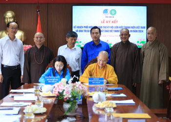 Ban Trị sự GHPGVN tỉnh Long An và Hội LHTNVN tỉnh Ký kết chương trình phối hợp hoạt động năm 2024.