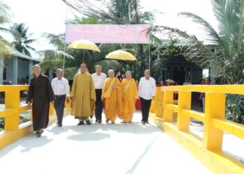 Đức Hòa: Khánh thành cầu Rạch Lớn, thị trấn Hiệp Hòa.