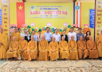 Long An: Tổng khai giảng Khóa An Cư Kiết Hạ Pl 2568 – Dl 2024