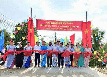Châu Thành: Khánh Thành Cầu Liên Ấp Chợ Ông Bái, An Tập.