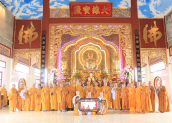 Châu Thành : Trang nghiêm lễ an vị thánh tượng Phật, Bồ tát tại chùa An Châu