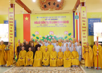 Long An:  Bế Mạc Khóa Bồi Dưỡng Trụ Trì và Hành Chính Giáo Hội năm 2024