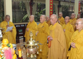 Ban Trị sự Giáo hội Phật giáo Việt Nam tỉnh Long An tưởng niệm Tổng Bí thư Nguyễn Phú Trọng