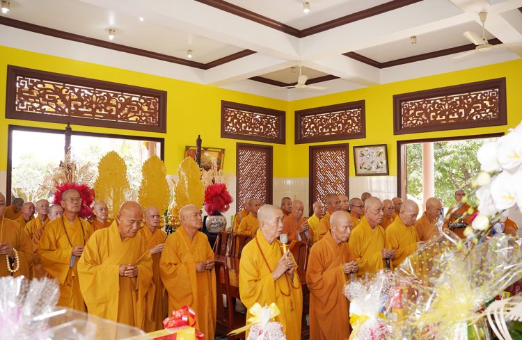 Long An Lễ Tưởng niệm lần thứ 18 Cố Thượng tọa Thích Tắc Tựu