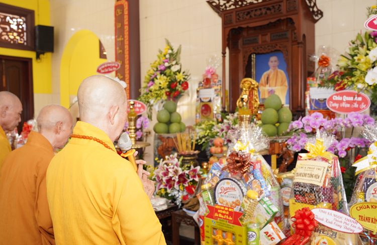 Long An Lễ Tưởng niệm lần thứ 18 Cố Thượng tọa Thích Tắc Tựu