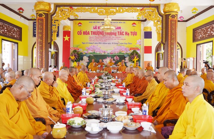 Long An Lễ Tưởng niệm lần thứ 18 Cố Thượng tọa Thích Tắc Tựu