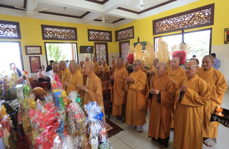 Long An Lễ Tưởng niệm lần thứ 18 Cố Thượng tọa Thích Tắc Tựu