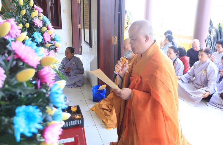 Long An Lễ Tưởng niệm lần thứ 18 Cố Thượng tọa Thích Tắc Tựu