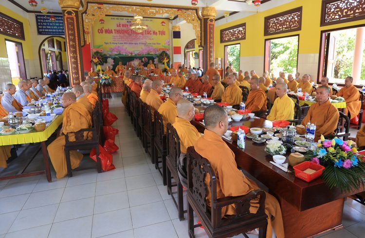 Long An Lễ Tưởng niệm lần thứ 18 Cố Thượng tọa Thích Tắc Tựu