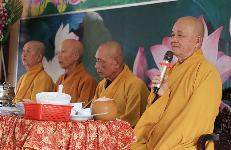Long An Lễ Tưởng niệm lần thứ 18 Cố Thượng tọa Thích Tắc Tựu