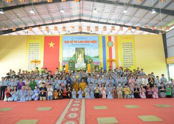 Đức Hòa: Chùa Pháp Minh tổ chức khóa tu ngày an lạc lần thứ 11