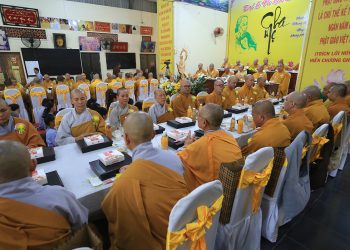 Cần Đước: Trường hạ Chùa Tào Khê trang nghiêm Đại lễ Vu lan – Báo hiếu, khánh tuế chư tôn đức và tạ pháp Tự tứ.