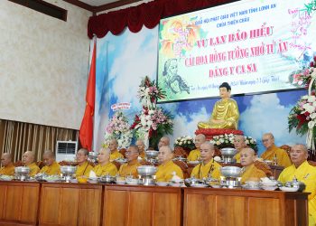 Tân An: Trường hạ Chùa Thiên Châu trang nghiêm tổ chức Đại lễ Vu Lan PL: 2568
