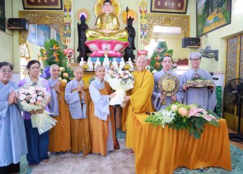 Đức Hòa: Chùa Tân Phước tổ chức khoá tu Bát quan trai lần 5