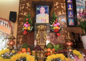 Cần Đước: Chùa Long Hoa lễ Húy Nhật Ni trưởng Thích Nữ Như Lý.