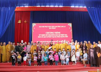 Phật giáo Long An tiếp tục chương trình cứu trợ ngày thứ 4 tại tỉnh Lào Cai