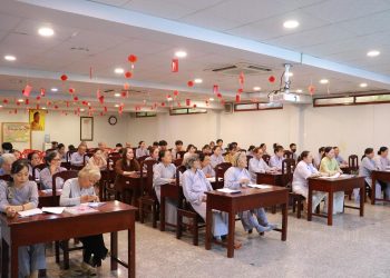 Đức Hòa: Buổi ôn tập thứ hai Hội thi Giáo lý Phật tử năm 2024