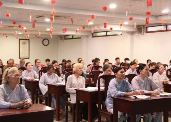 Đức Hòa: Buổi ôn tập thứ ba Hội thi Giáo lý Phật tử năm 2024